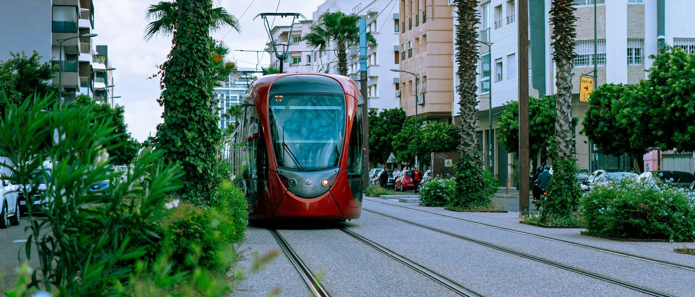 Tramway de Casablanca, Maroc. Guide du tourisme dentaire.